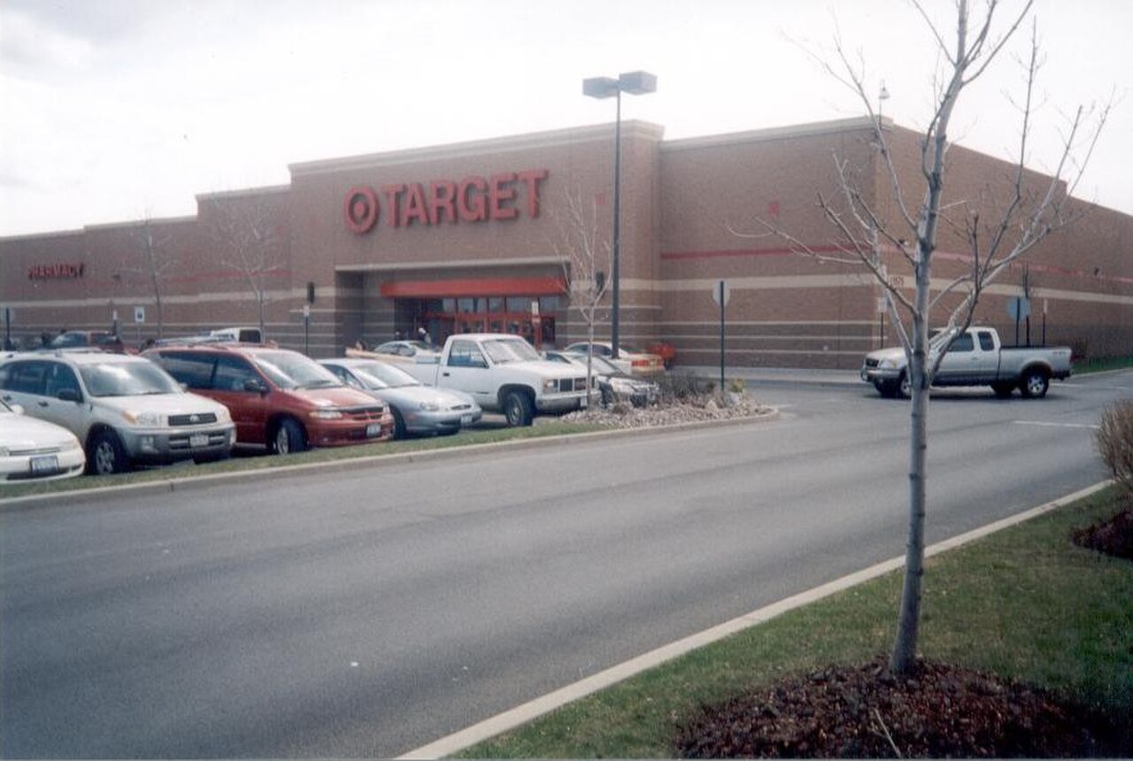 Fachada de uma loja Target